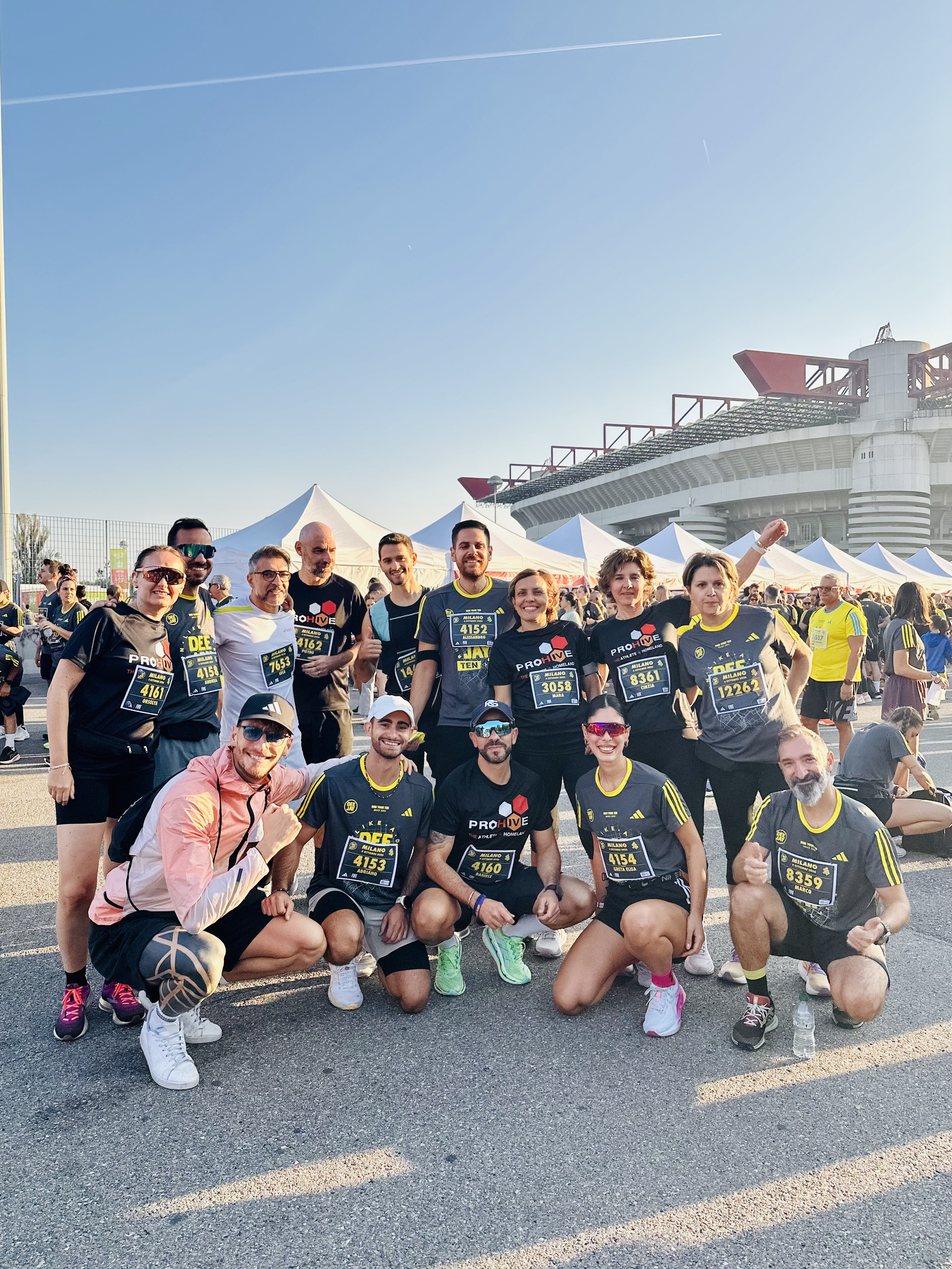 Runner di PROHIVE durante la sessione serale